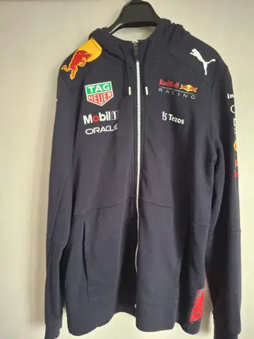 레드불 레이싱 후드티