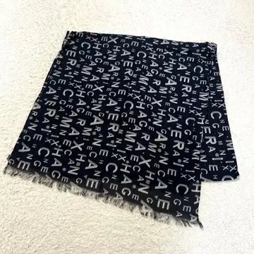 Armani Exchange 로고 스톨 블랙