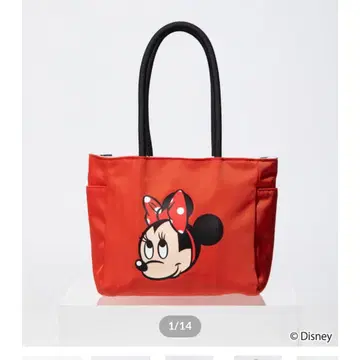 WCJ 미니 발수 토트백