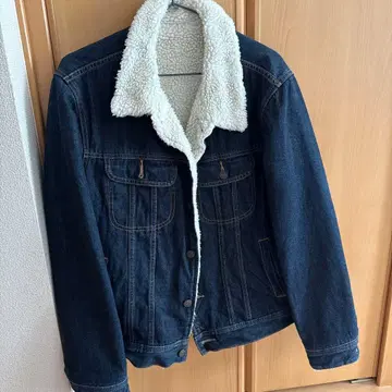 GU 다크 블루 데님 자켓