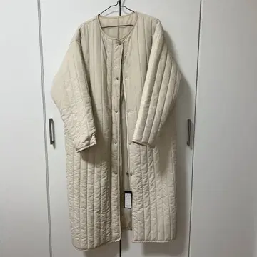 퀼팅 자켓 베이지 코트 봄/가을/겨울 스프링 코트 미사용 새상품