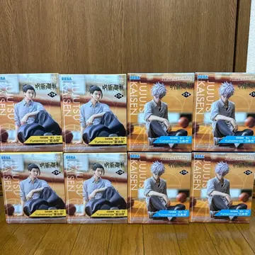 주술회전 고죠 사토루 게토 스구루 Yumemirize 피규어 8개 세트