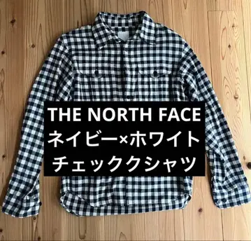 NORTH FACE 체크 무늬 셔츠 M 사이즈