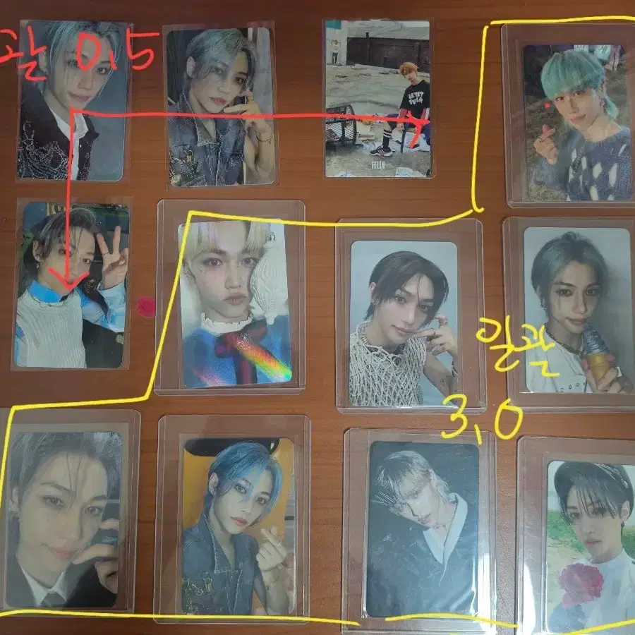 SKZ Felix Poca drawing Poca available