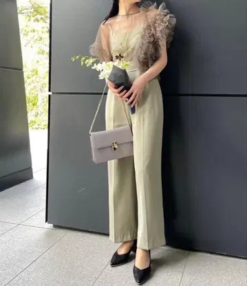 [WEB 한정판] LADY 튤 도킹 콤비네존 라그나문