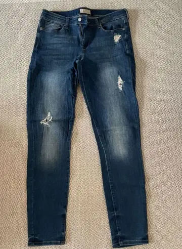 바나나 리퍼블릭 스키니 데님 다크 블루