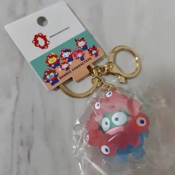 한교동 산리오 먀크먀크 변신 클리어 컬러 키링