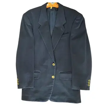 Avon House 네이비 테일러드 싱글 캐시미어 자켓 A7