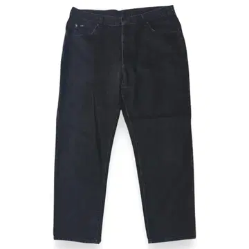 90s Lee 블랙 데님 빅 실루엣 후염 페이드 구제 의류 W38