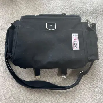 이치자와 캔버스제 캔버스 숄더백 레어