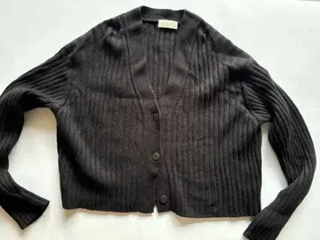 uncrave 블랙 가디건 사이즈 2