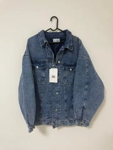 Java 안감 퀼팅 Big 오버 사이즈 데님 자켓