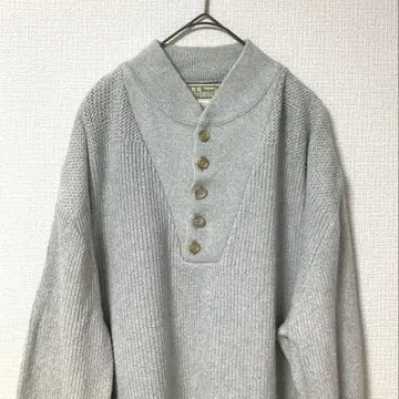 80s 엘엘빈 헨리넥 니트