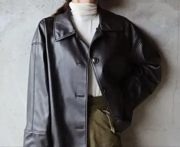 가격 인하 불가 epa 가죽 자켓 블랙