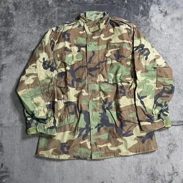 미군 실물 U.S. ARMY M-65 필드 자켓 밀리터리 카모플라주