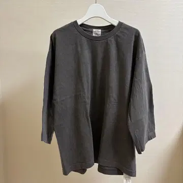 TOWNCRAFT 그레이 티셔츠 L 사이즈 중고 가공