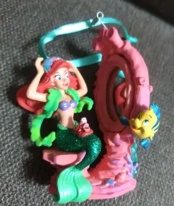 아리엘 오너먼트 디즈니 스토어 한정판 크리스마스 인테리어 입상