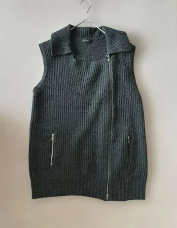 띠어리 캐시미어 혼방 니트 베스트 집업