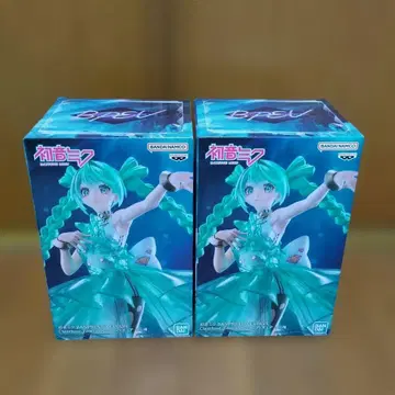 하츠네 미쿠 피규어 EVOLVE Clearluxe 2체 세트