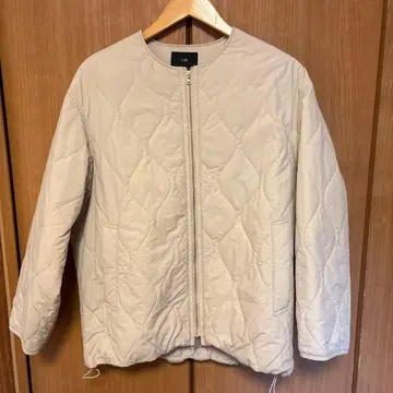23구 퀼팅 자켓 베이지 38