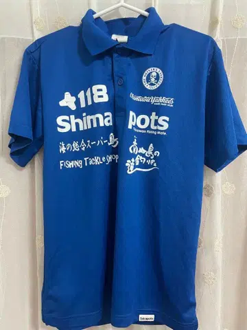 이시가키섬 한정판 테트라포츠 피케 셔츠 드라이 소재