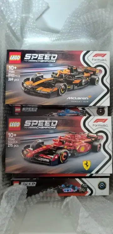미개봉 레고 F1 스피드 챔피언 10대 세트 컴플리트