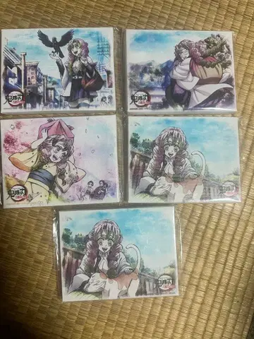 귀멸의 칼날 캔버스 보드 칸로지 미츠리 즐거운 복권