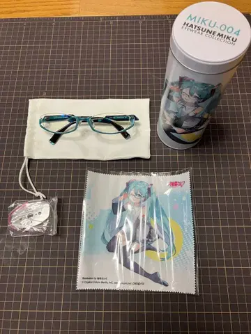 하츠네 미쿠 와신 팔레트 블루라이트 차단 안경 MIKU-004