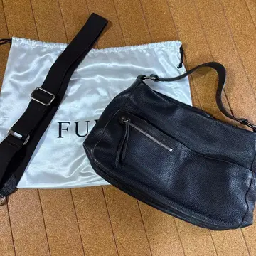 FURLA 브라운 가죽 숄더백