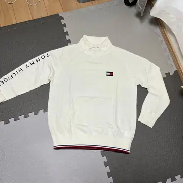 Tommy Hilfiger 골프 화이트 스웨터