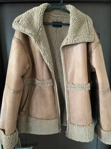 EMODA 보아 자켓 브라운