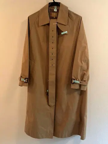 정가 86,000엔 Nigel Cabourn 맥 코트 레인코트 베이지
