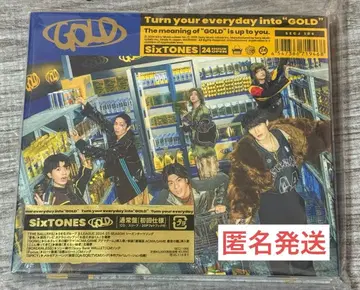 SixTONES GOLD 일반ver 초회 사양