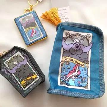 슬리피 빌런즈 파우치 거울 에코백 에리얼 디즈니