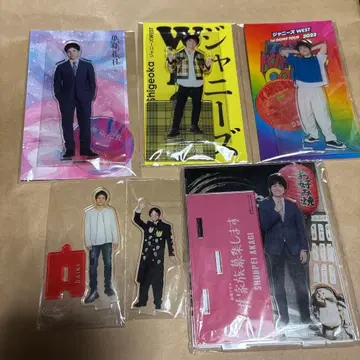 시게오카 다이키 아크릴 스탠드 6점 세트