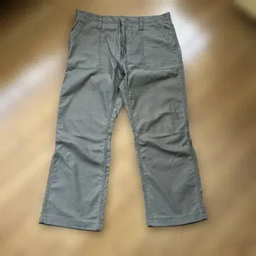 카키 워크 팬츠 4 포켓