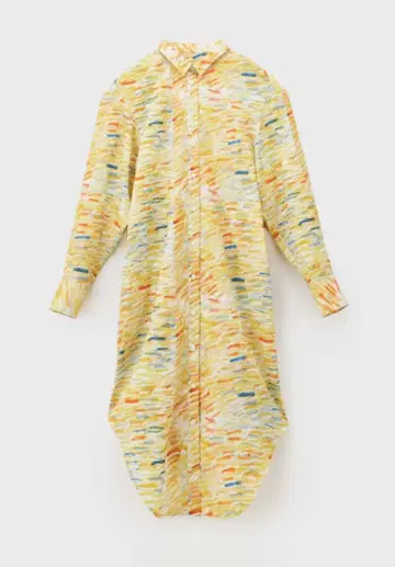 HERALBONY 셔츠 원피스 [ 강 아침 ]