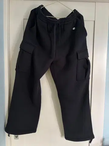 Champion COTTON USA 로고 자수 스웨트 팬츠 C3-A215