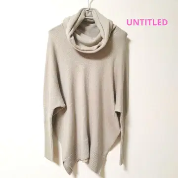 언타이틀 오프 터틀 니트탑