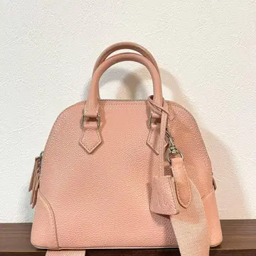 mila owen 와이드 숄더 보스턴 백 핑크