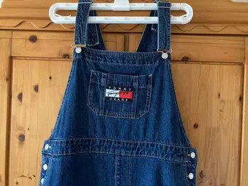 세탁만 미사용 살로펫 데님 스커트 3L 리메이크품