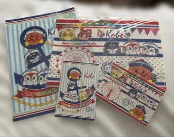 [ 새상품 미개봉 ] 호빵맨 뮤지엄 한정판 클리어 파일 엽서 고베