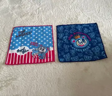 ANGEL BLUE 클로즈드 미니 타월 2종 나루미야 나카무라군