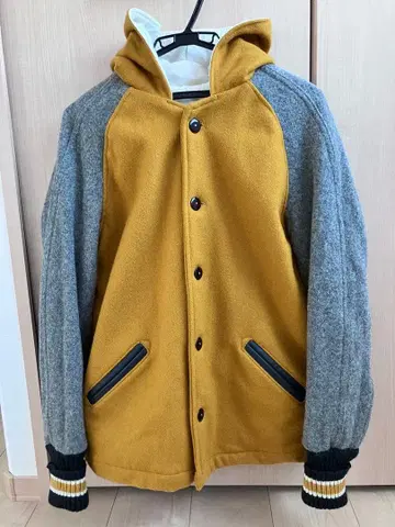 SKOOKUM 바시티 자켓 38 후드 부착