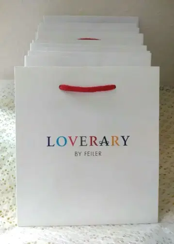 LOVERARY 샵 봉투 20개 세트