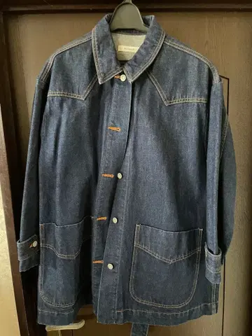 레어 디자인 MOUSSY 데님 자켓 인디고