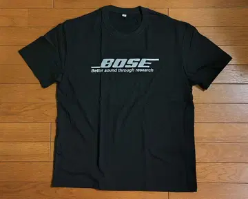 bose 기업 로고 기업 콜라보 블랙 XL