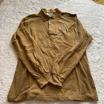 Lacoste 브라운 피케 셔츠