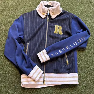 새상품급 RUSSELUNO(1) 스트라이프 자켓 네이비