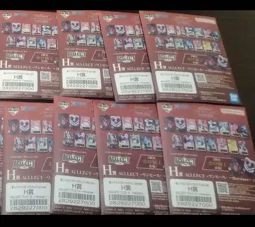 원피스 제일복권 메모리 오브 히로인즈 H상 ACLLECT 미개봉 8세트